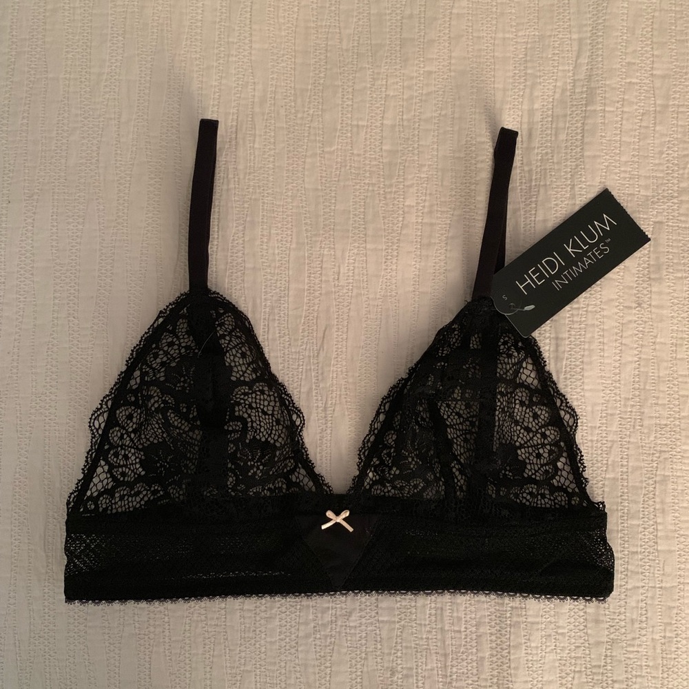 NWT HEIDI KLUM INTIMATES wireless bralette 32B/C